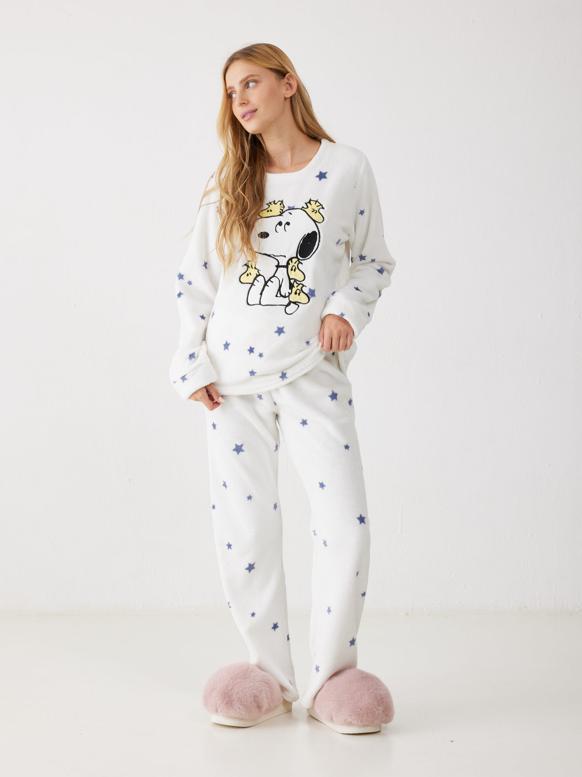 פיג'מת סנופי פלאפית לנשים | בוניטה דה מאס