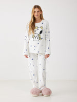 פיג'מת סנופי פלאפית לנשים | בוניטה דה מאס