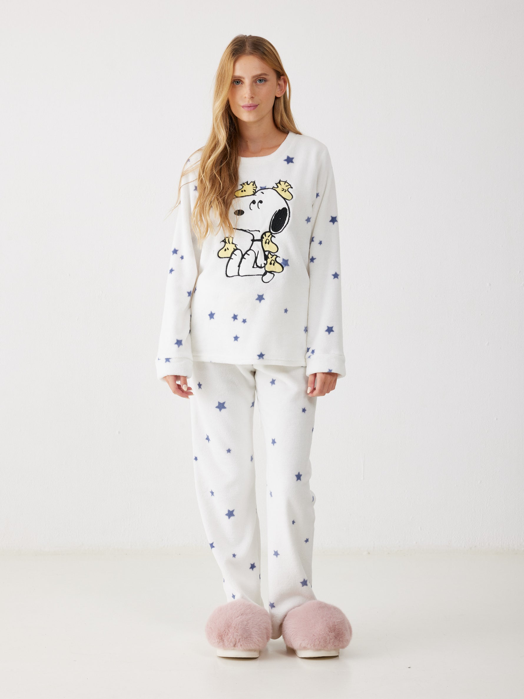 פיג'מת סנופי פלאפית לנשים | בוניטה דה מאס