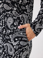 כותונת פיג'מה ארוכה בעיצוב עיטורים | טהבד