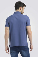 חולצת פולו SLIM FIT כחולה | נאוטיקה