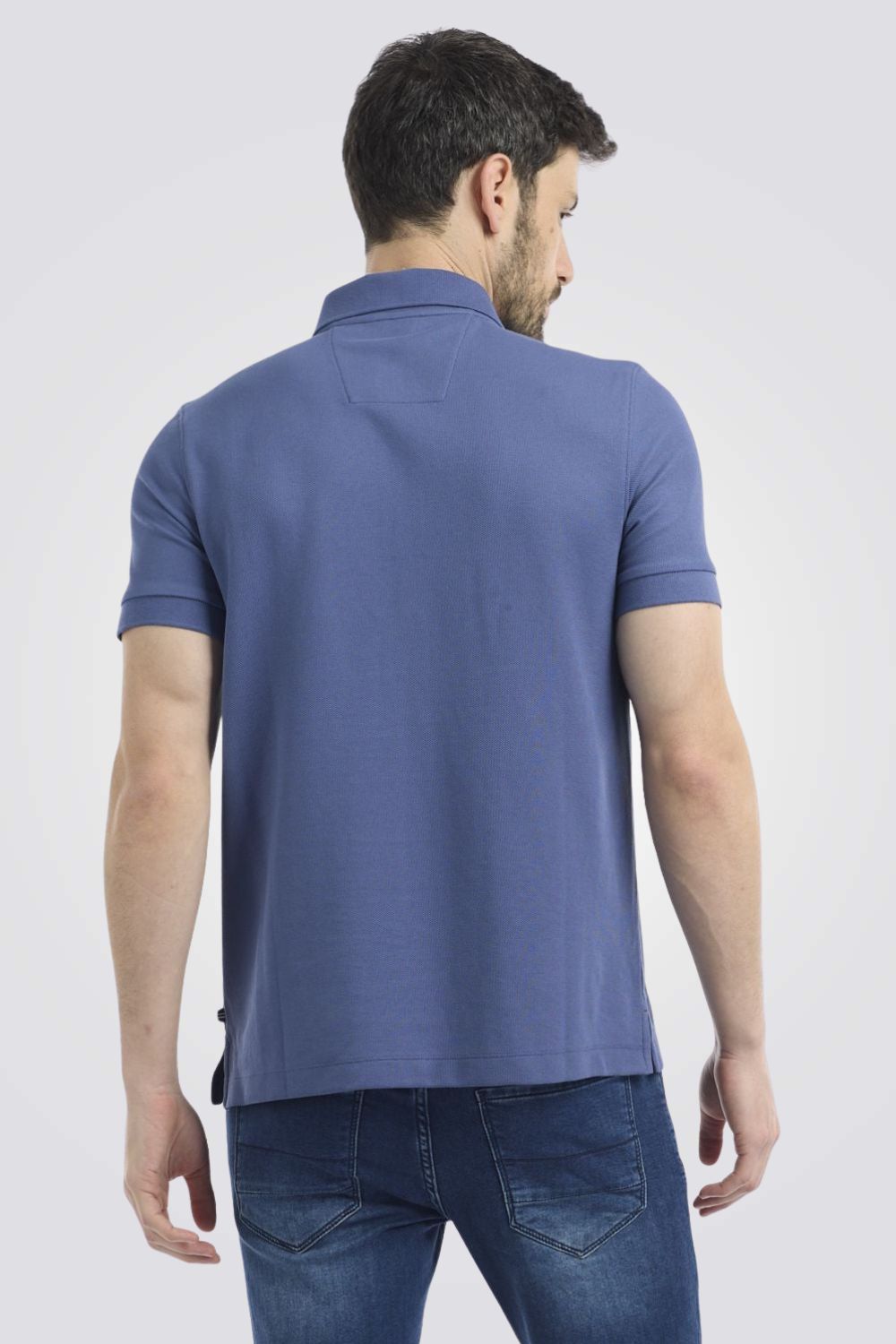 חולצת פולו SLIM FIT כחולה | נאוטיקה