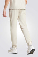 מכנסי טרנינג לגברים בצבע בז'