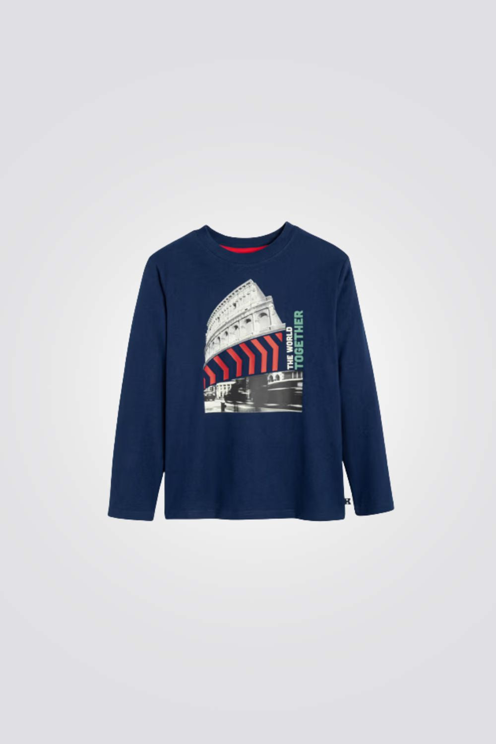 טישירט לילדים עם שרוולים ארוכים והדפס | אוקיידי