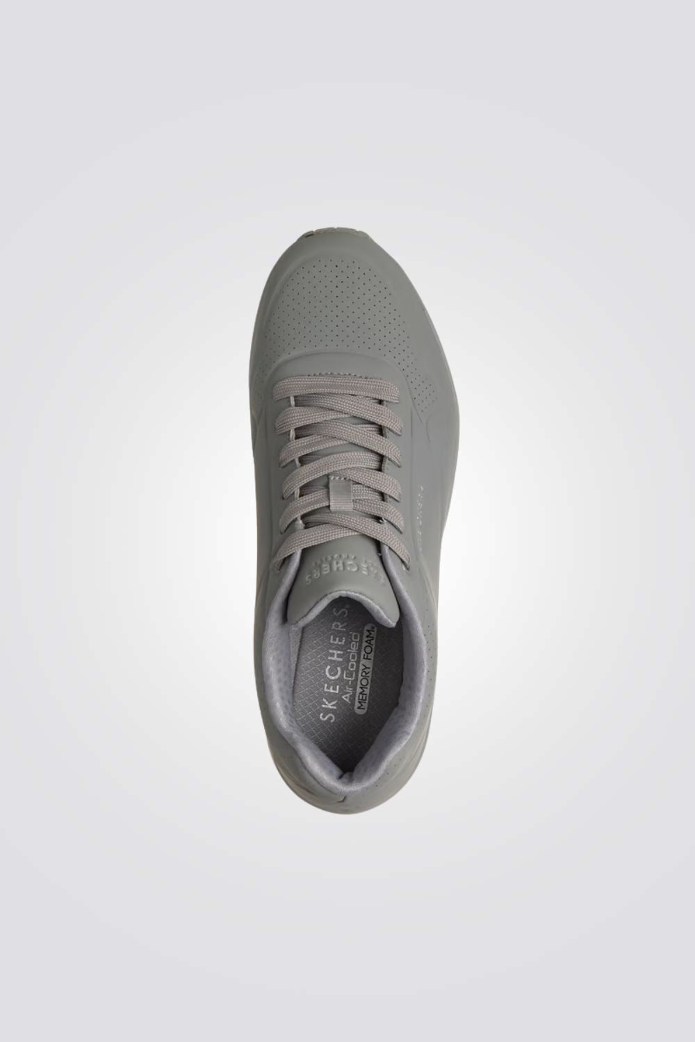 נעלי ספורט לגברים בצבע אפור | סקצ'רס