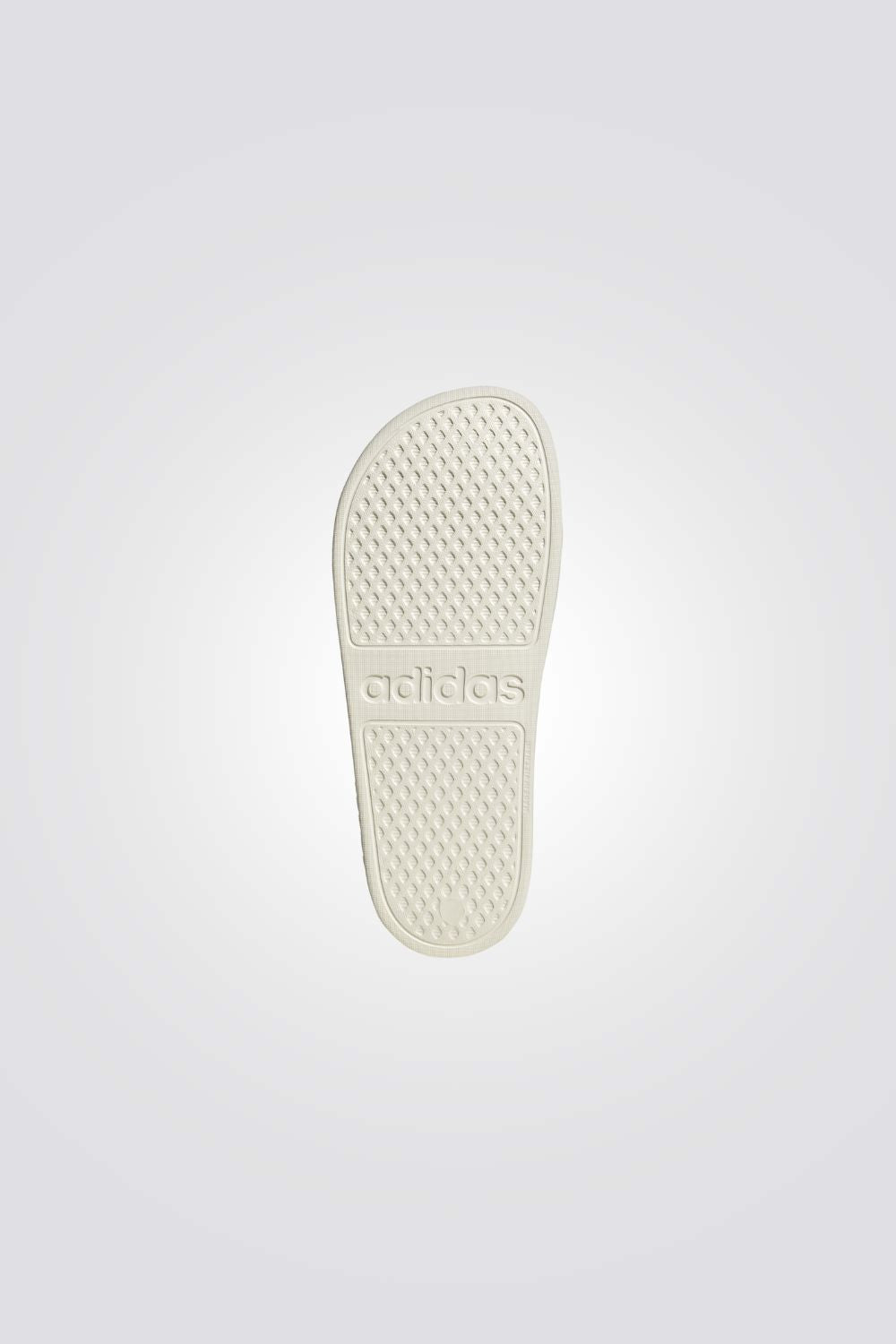 כפכפים ADILETTE AQUA בצבע שמנת 