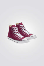 סניקרס גבוהות לנשים בצבע בורדו | קונברס 