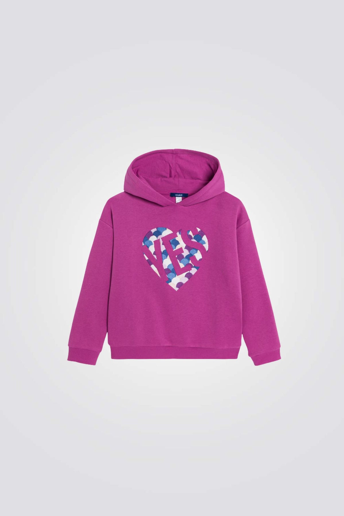 סווטשירט לילדות בצבע סגול  | אוקאיידי