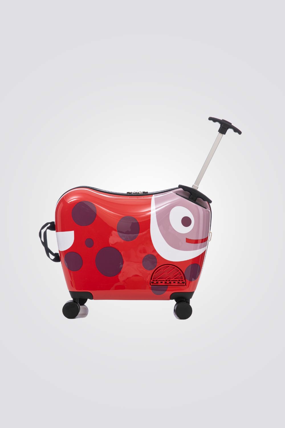 מזוודת ילדים חיפושית אדומה 20" | מרשמלו 