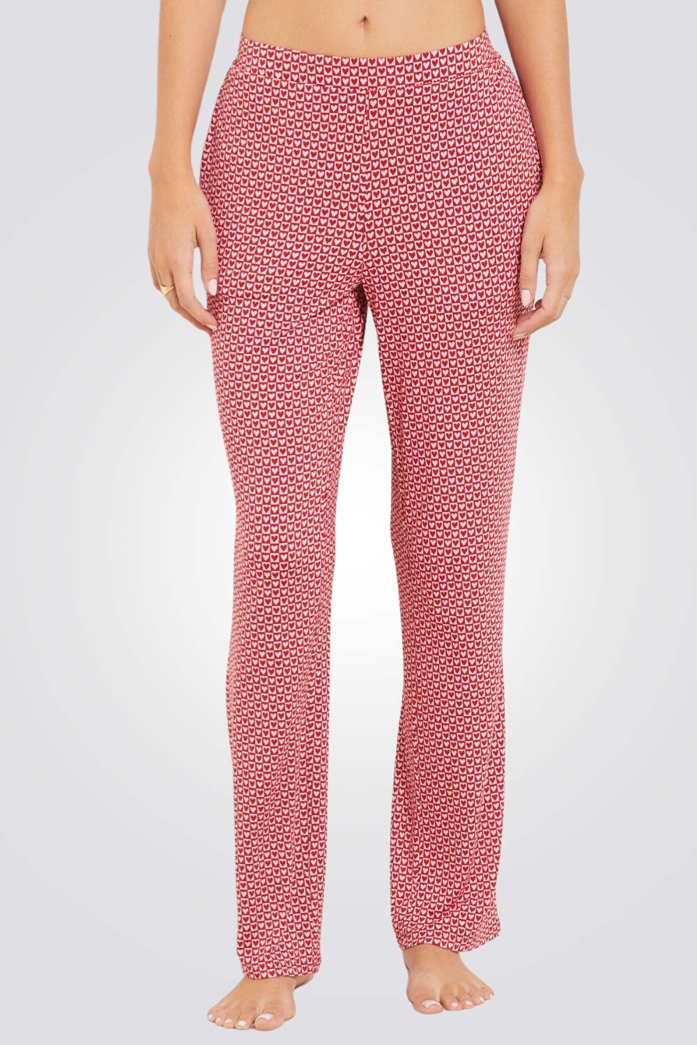 מכנסי פיג'מה VIKENTIA בצבע וורוד