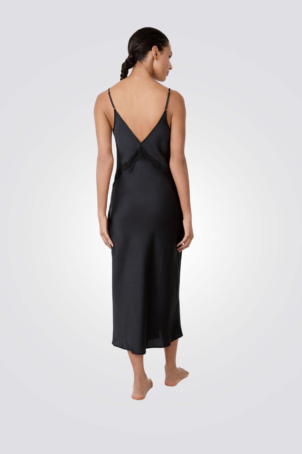 כותונת סאטן ארוכה | איתם