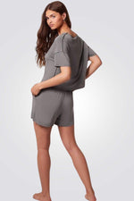 טישירט ALVA אפור כהה