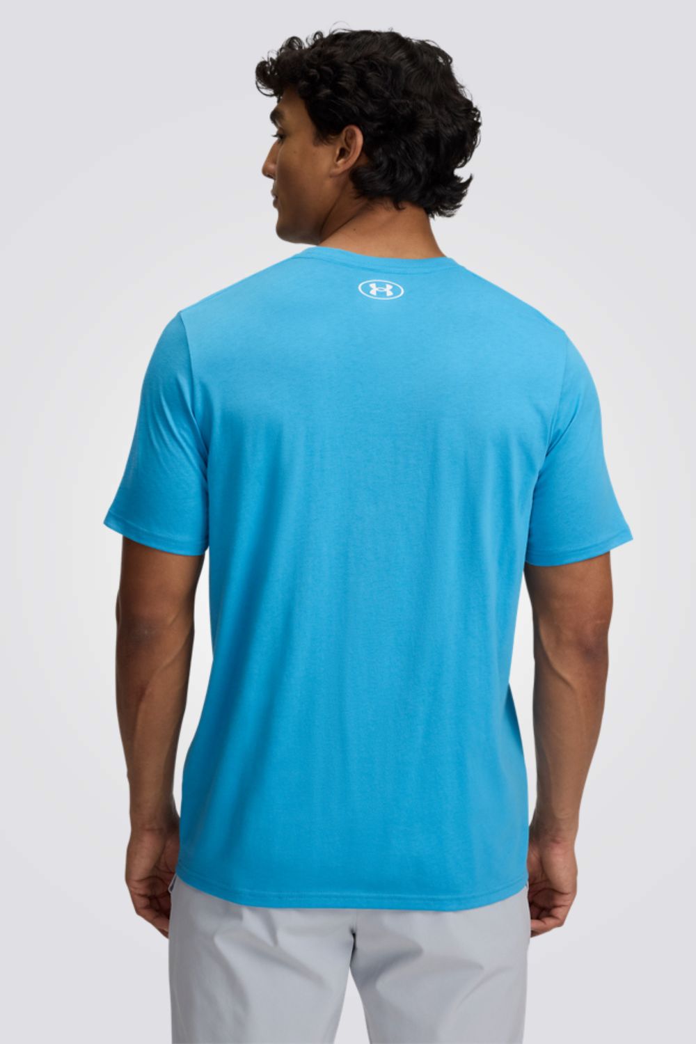 טישירט UA Left Chest Logo לגברים