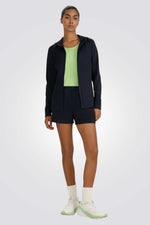 סווטשירט ספורט עם רוכסן לנשים | 4F