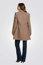 מעיל מחוייט לנשים עם סגירת כפתורים כפולה | מורגן
