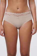 תחתוני מידי עם תחרה | פמינה