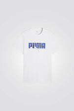 טישירט קצרה עם הדפס לוגו לגברים | פומה