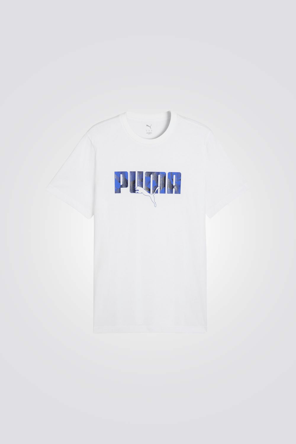 טישירט קצרה עם הדפס לוגו לגברים | פומה