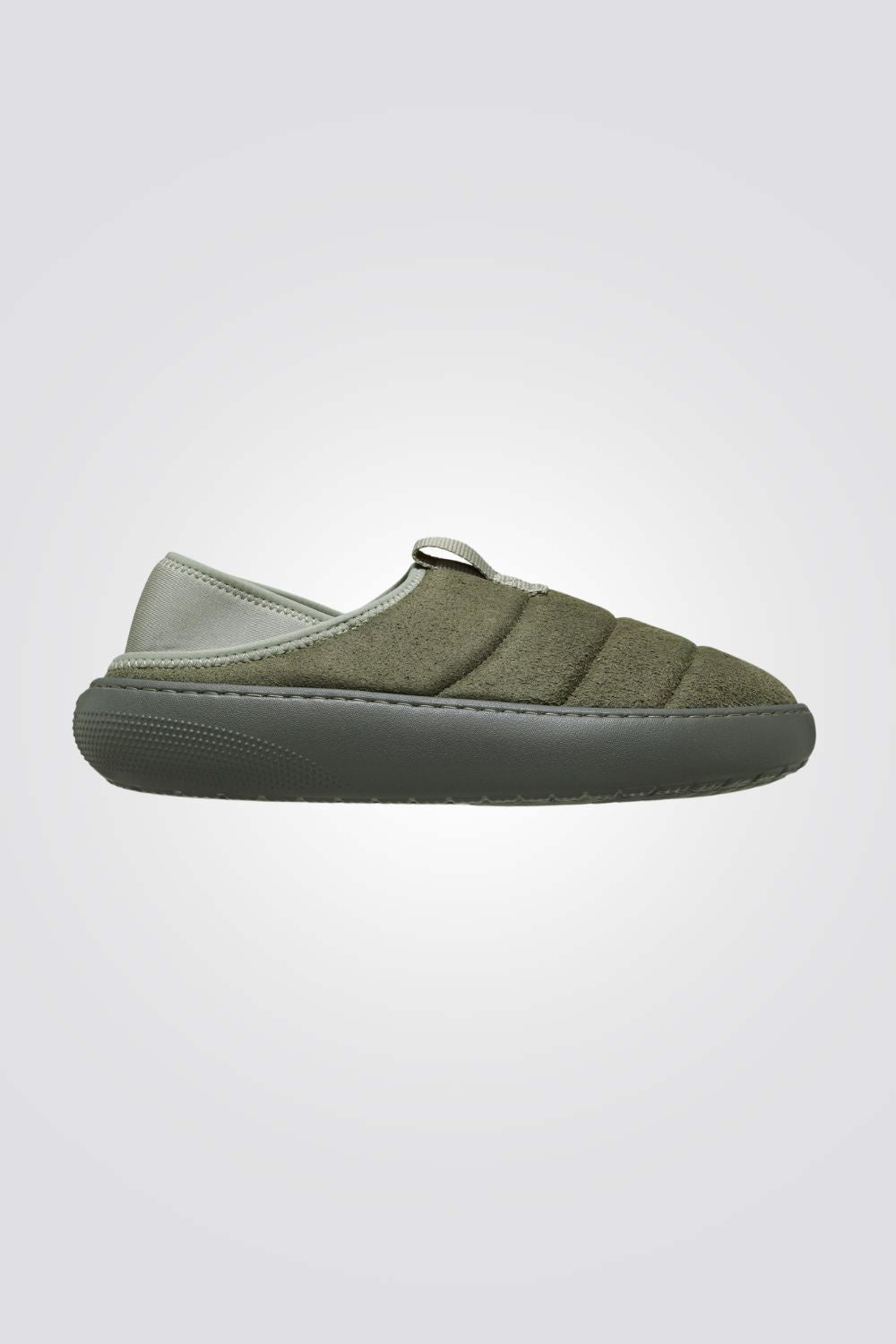 כפכפי זמש טבעוני עם פרווה Classic Vegan Suede Moc | קרוקס