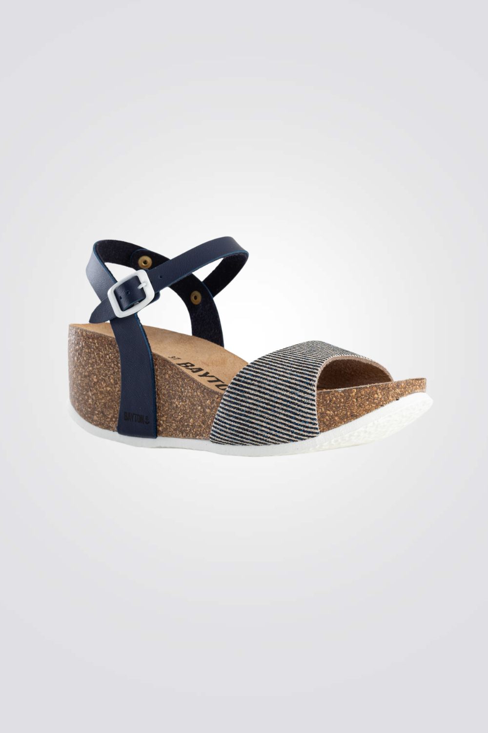 סנדלי פלטפורמה לנשים MAYA בצבע נייבי