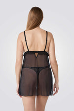 כותונת תחרה בעיצוב פרחוני עדין | איתם