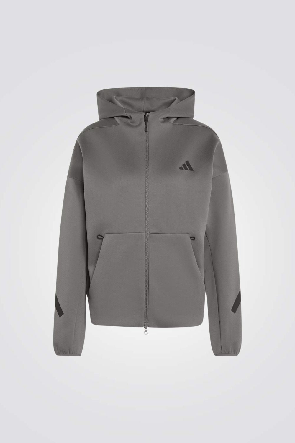 קפוצ'ון ADIDAS Z.N.E עם רוכסן בצבע אפור לנשים | אדידס