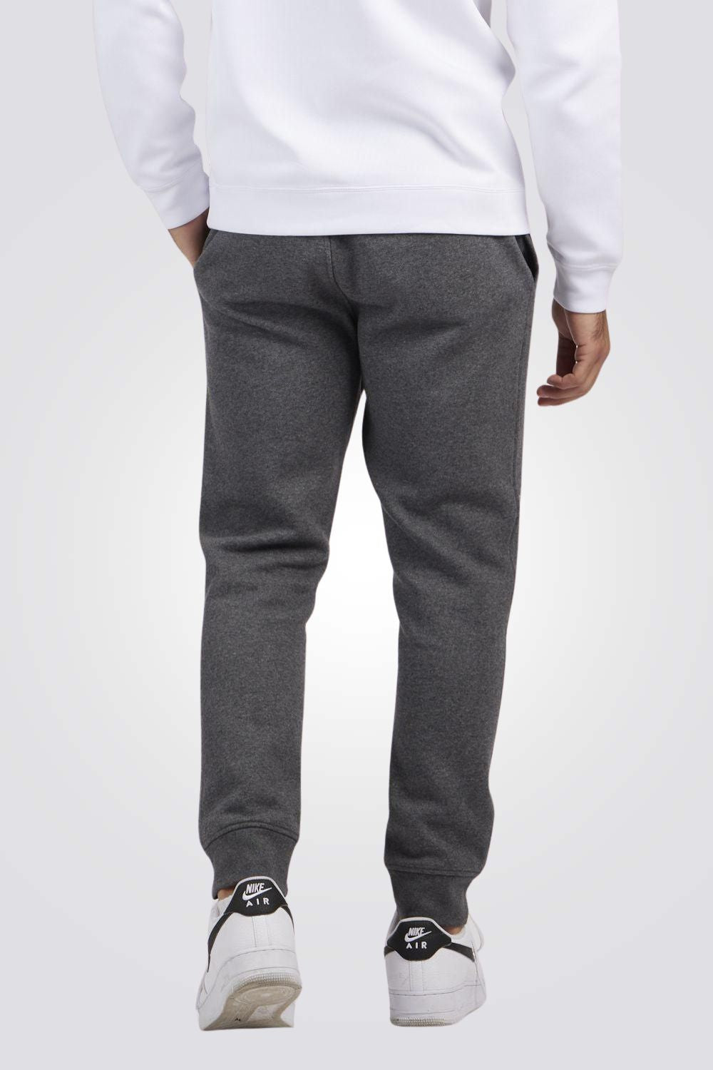 מכנסי טרנינג בצבע אפור כהה