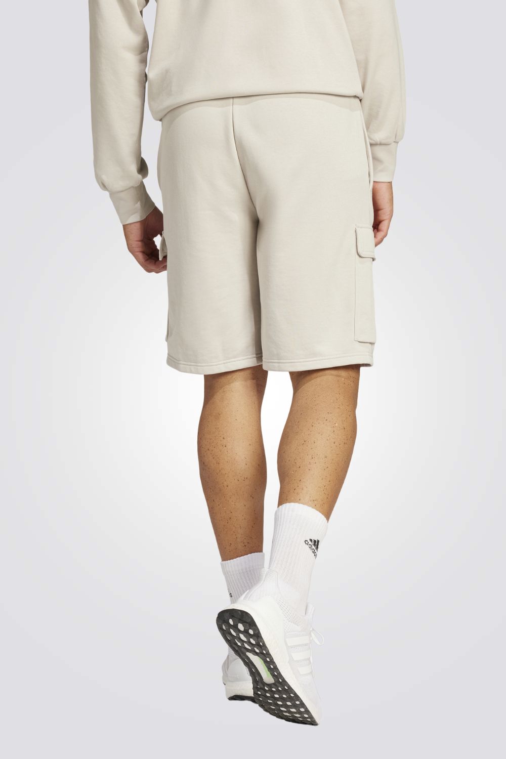 מכנס קצר Essentials Feelcozy French Terry לגברים