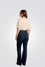 חולצת סריג עם שרוולים קצרים | מורגן 