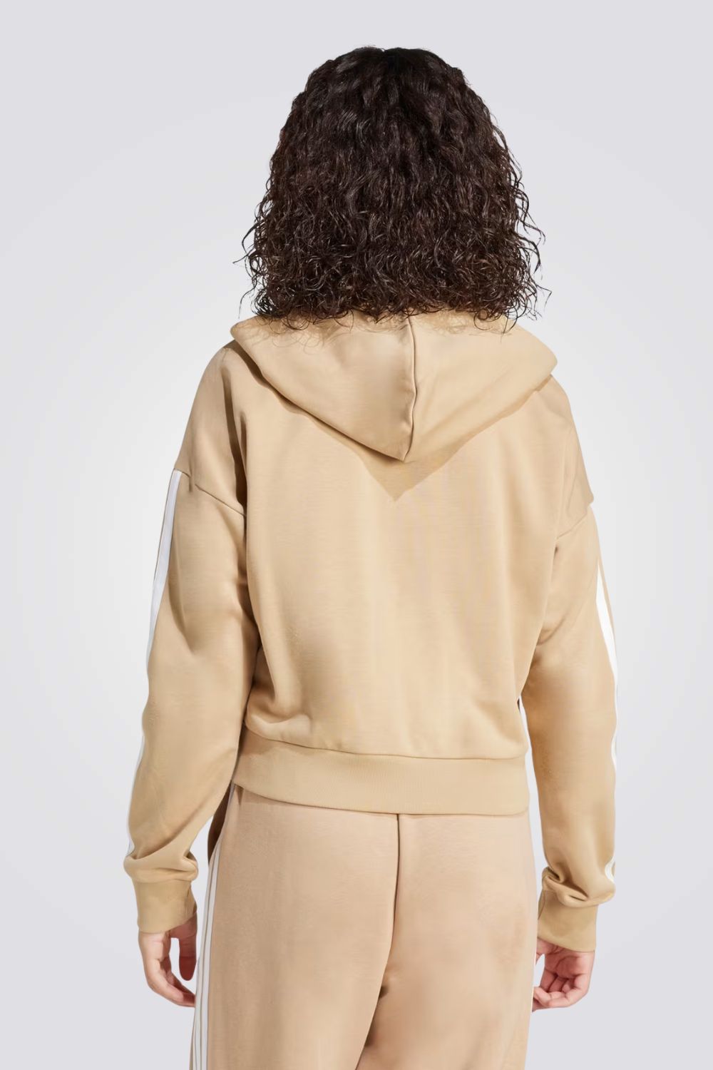 קפוצ'ון לנשים בצבע חום בהיר