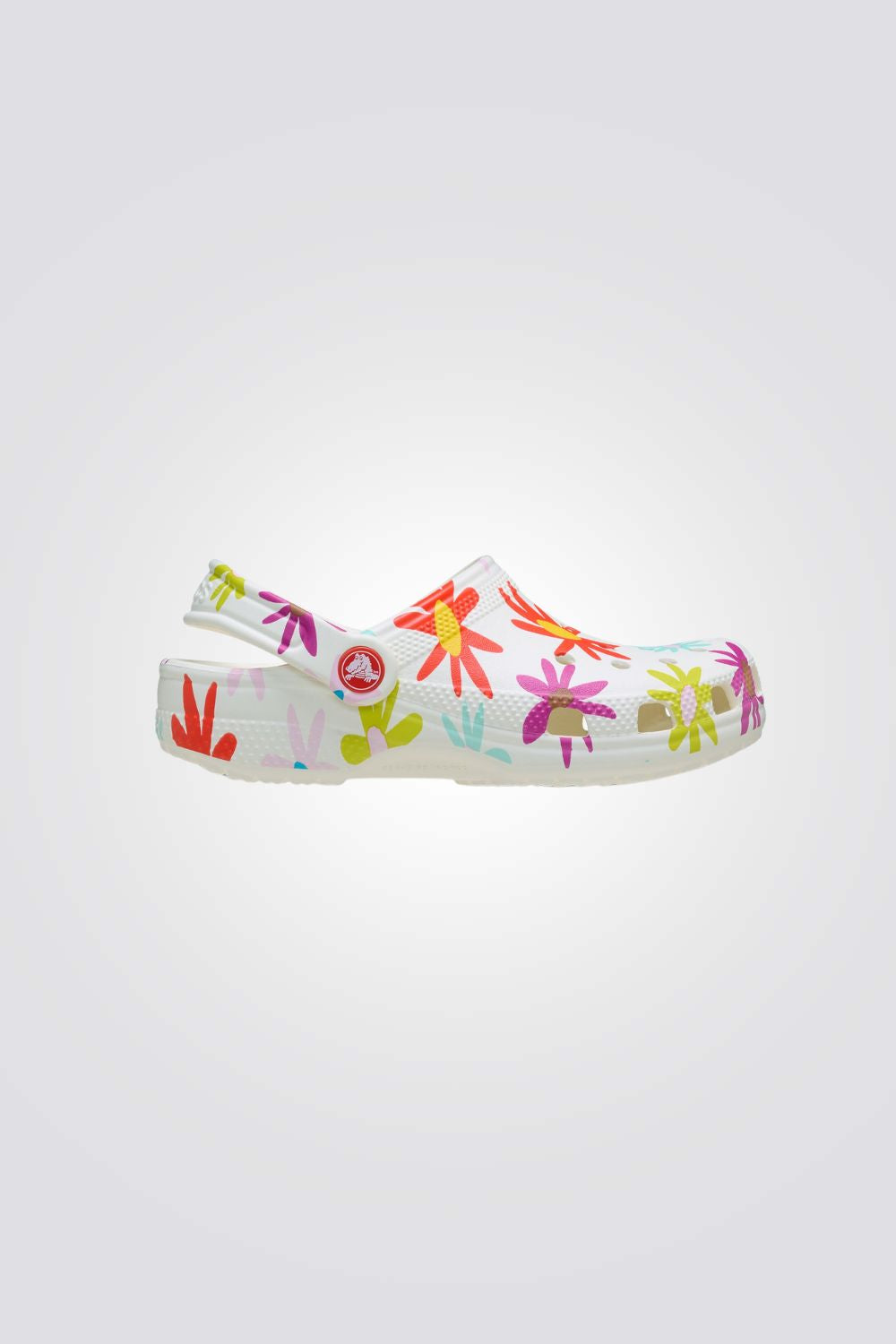 כפכפים בהדפס פרחוני לילדים Classic Crafted Daisy Clog | קרוקס