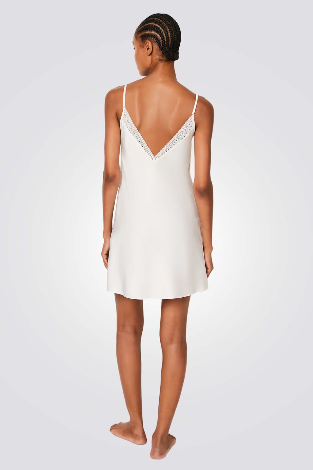 שמלת לילה קצרה FEELING לנשים