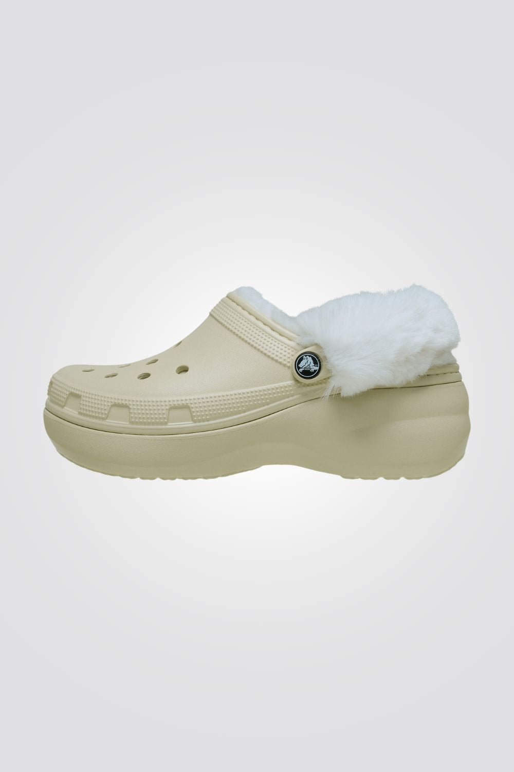 כפכפי פלטפורמה פרוותיים לנשים Classic Platform Fuzz Lined Clog | קרוקס