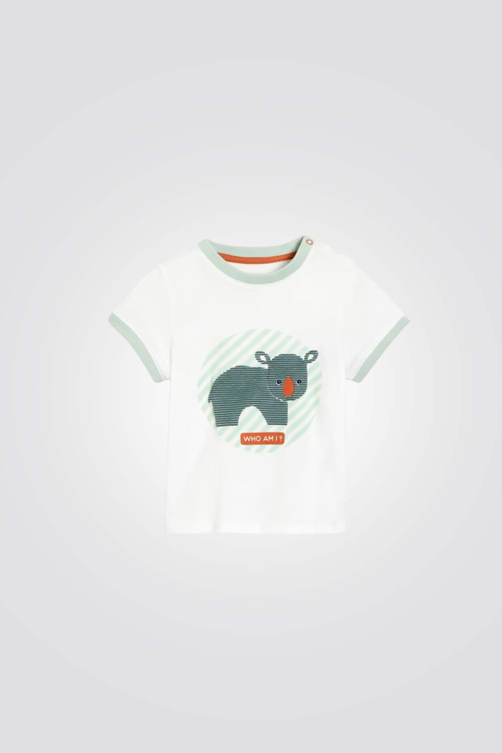 טישירט לתינוקות הדפס חיות