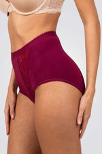 תחתוני מקסי עם תחרה עדינה | פמינה