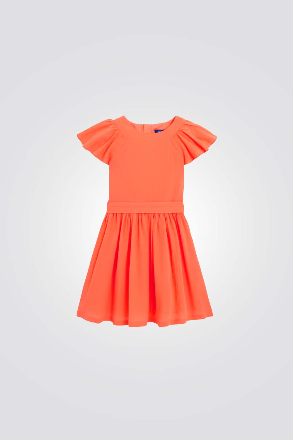שמלה לילדות בצבע כתום