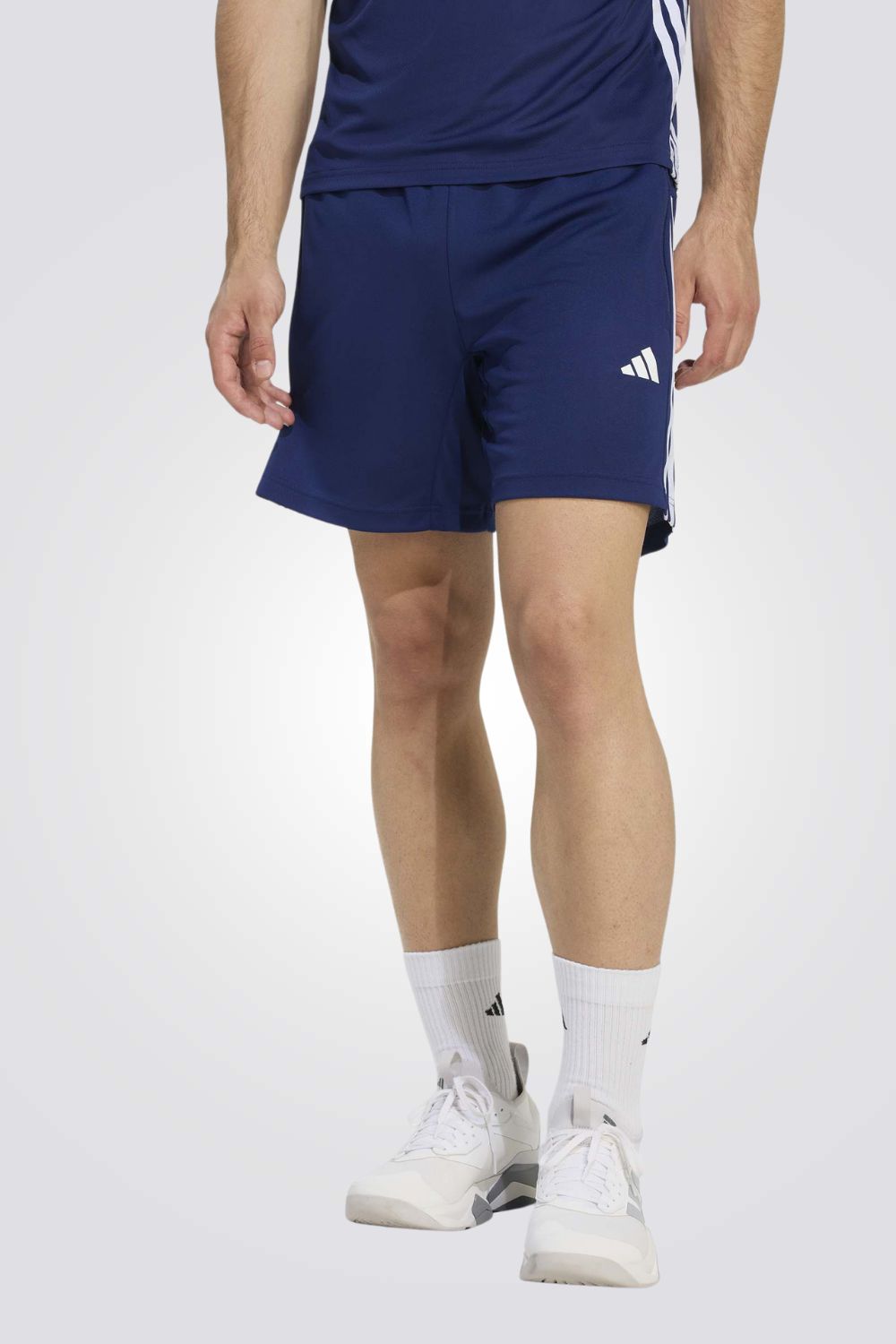 מכנסי ספורט Workout Essentials Base 3-Stripes לגברים | אדידס