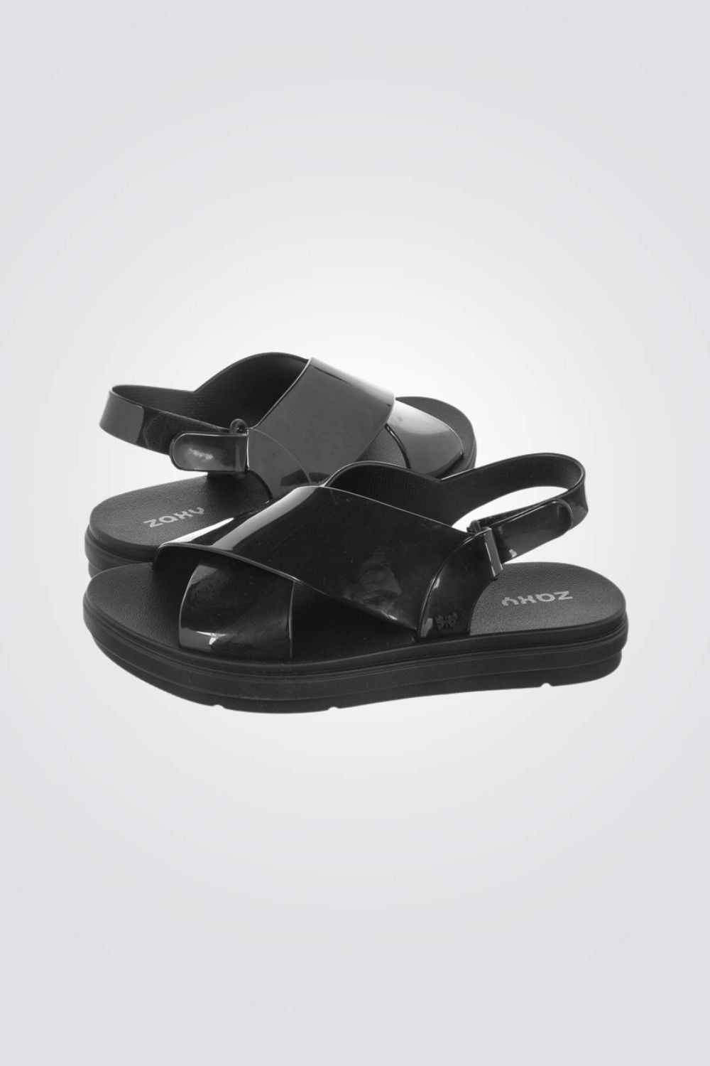 סנדלים TALK בצבע שחור