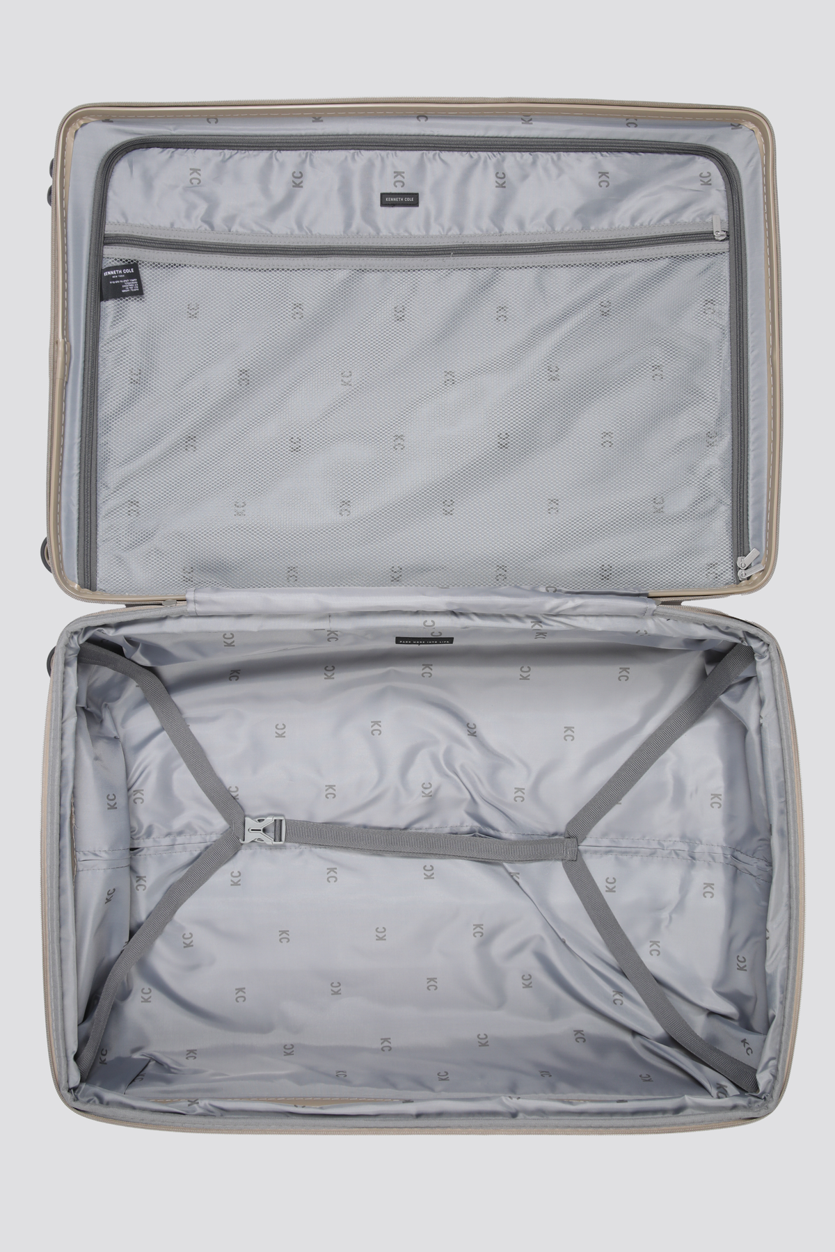 מזוודה קשיחה טרולי עלייה למטוס 19" מדגם INFLUENCE בצבע בז'