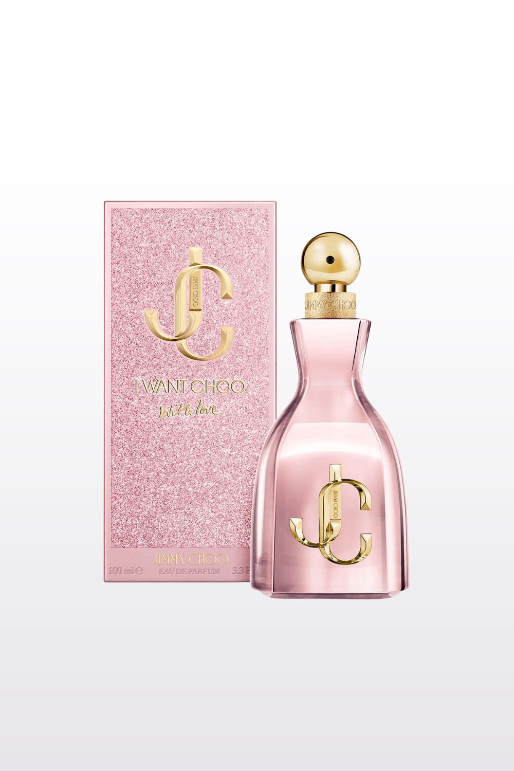 בושם לאישה 100 מ"ל  I WANT CHOO WITH LOVE E.D.P | ג'ימי צ'ו