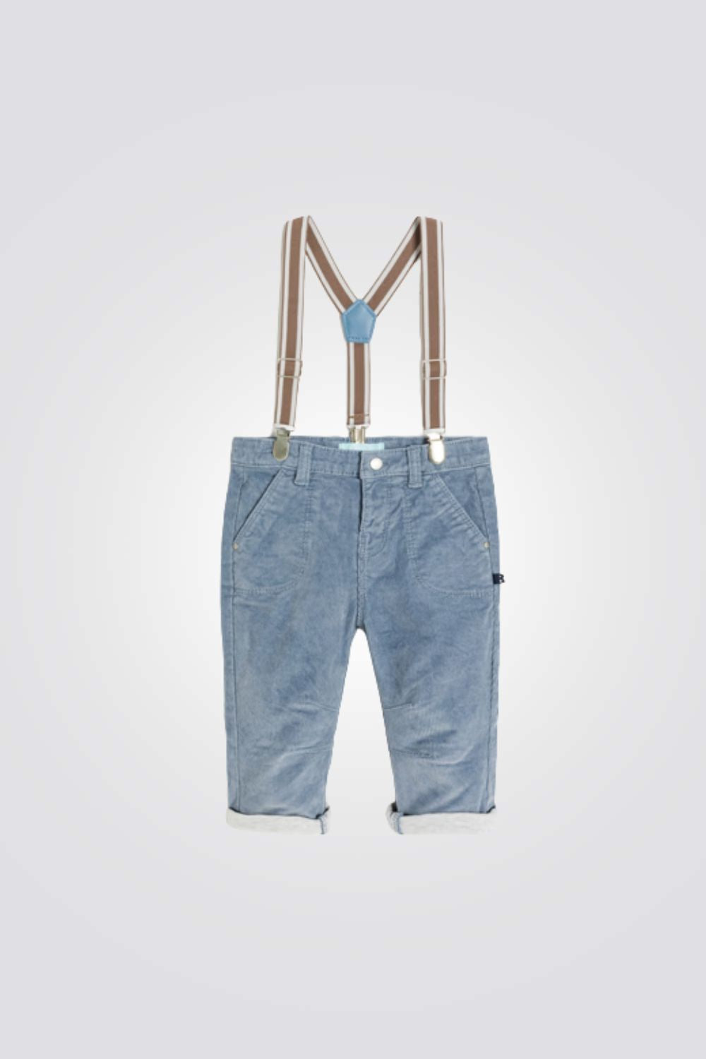 מכנסי קורדרוי לתינוקות עם שלייקס | אובייבי