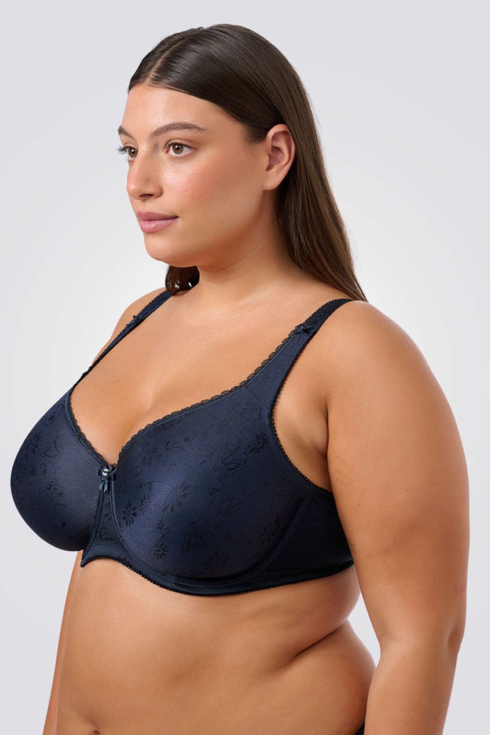 חזיית מינימייזר ללא ריפוד עם ברזלים | פמינה