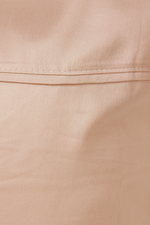 ציפה לשמיכה זוגית רחבה 200/220 100% כותנה באריגת סאטן בצבע ניוד