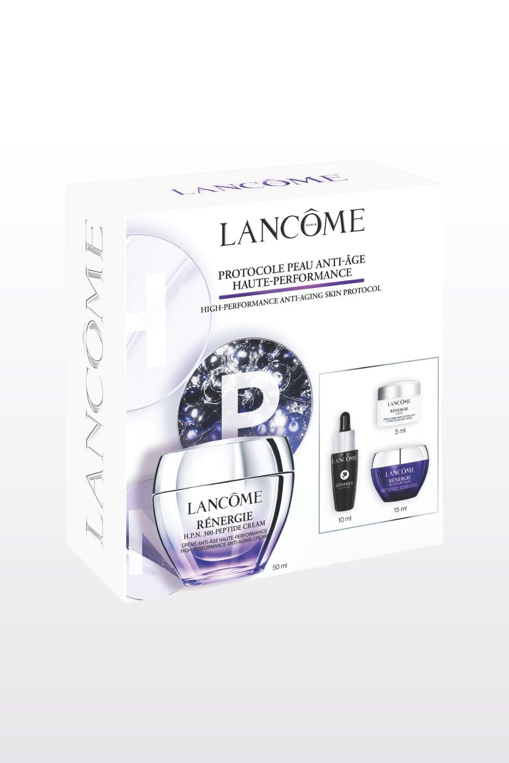 מארז טיפוח לאישה RENERGIE קרם יום 50 מ"ל + קרם לילה 15 מ"ל סרום ג'ניפיק 10 מ"ל קרם עיניים 5 מ"ל 