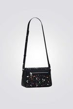 תיק כתף לנשים בצבע שחור 