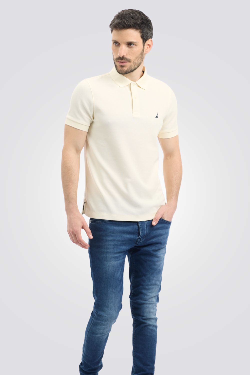 פולו SLIM FIT מנדף זיעה קרם