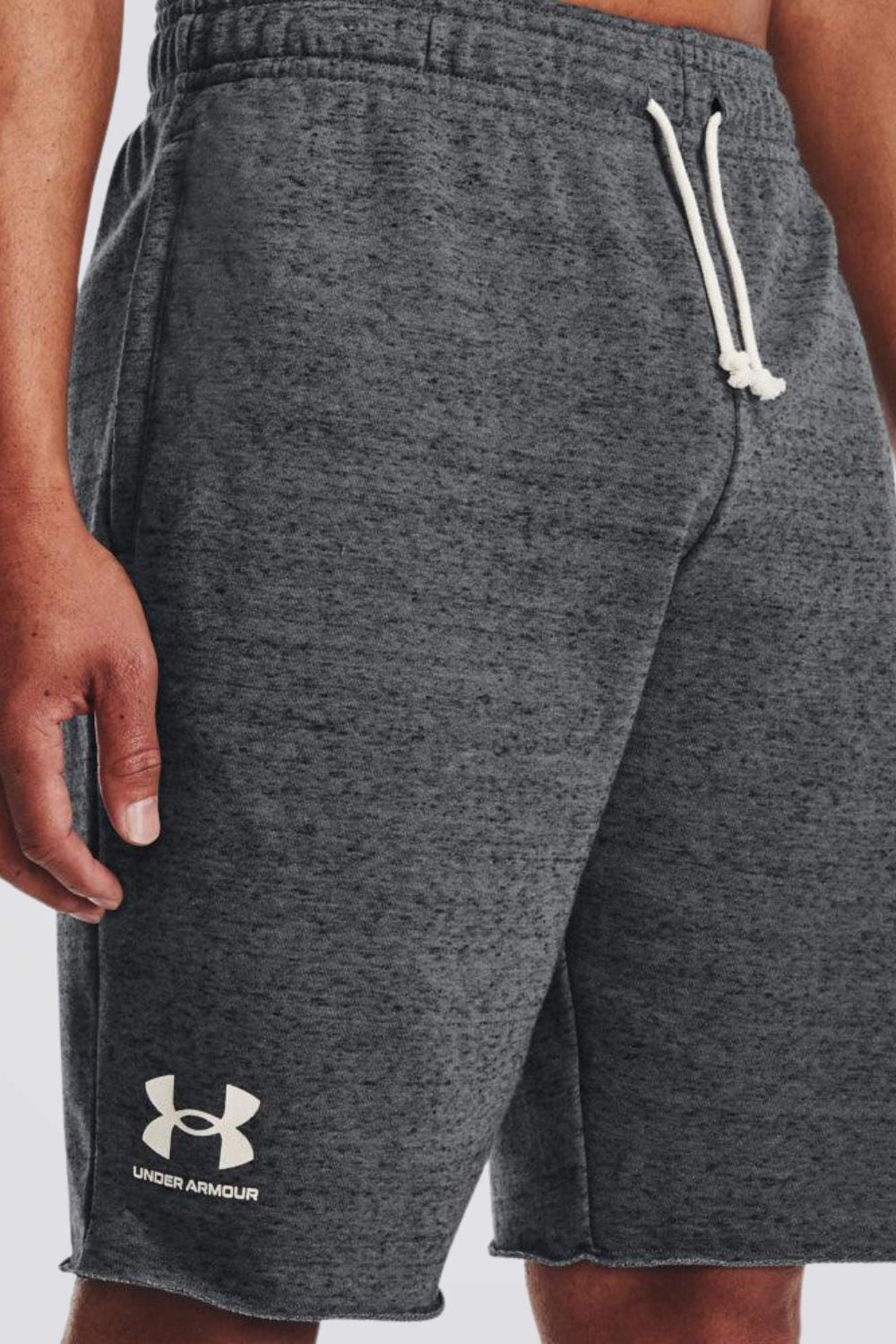 מכנסיים קצרים Rival Terry אפורים