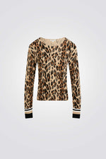 סריג עם הדפס מנומר 