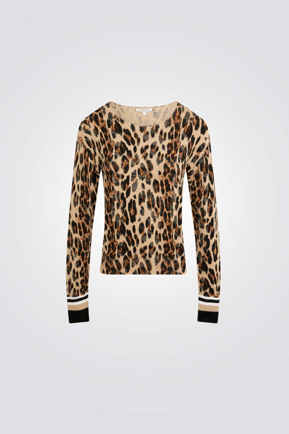 סריג עם הדפס מנומר 