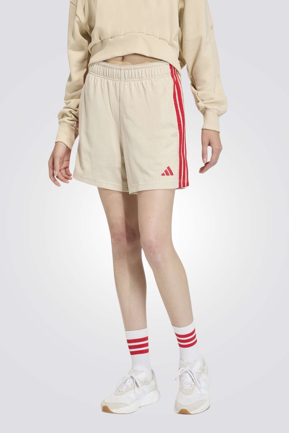 מכנסי רשת קצרים לנשים | אדידס